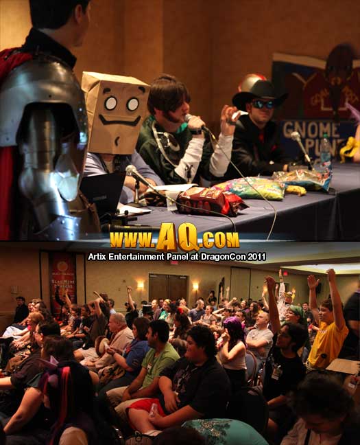 ARtix Entertainment Panel at DragonCon2011